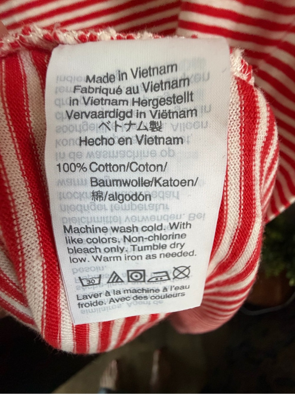 J.Crew Red White Stripe Cotton Tank Midi Maxi Dress Cover Up Small - Picture 5 of 7